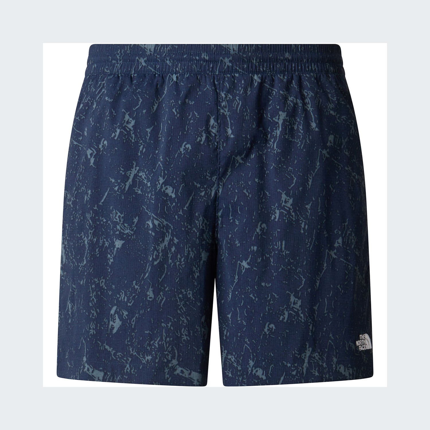 Summit Navy Rock Texture Print