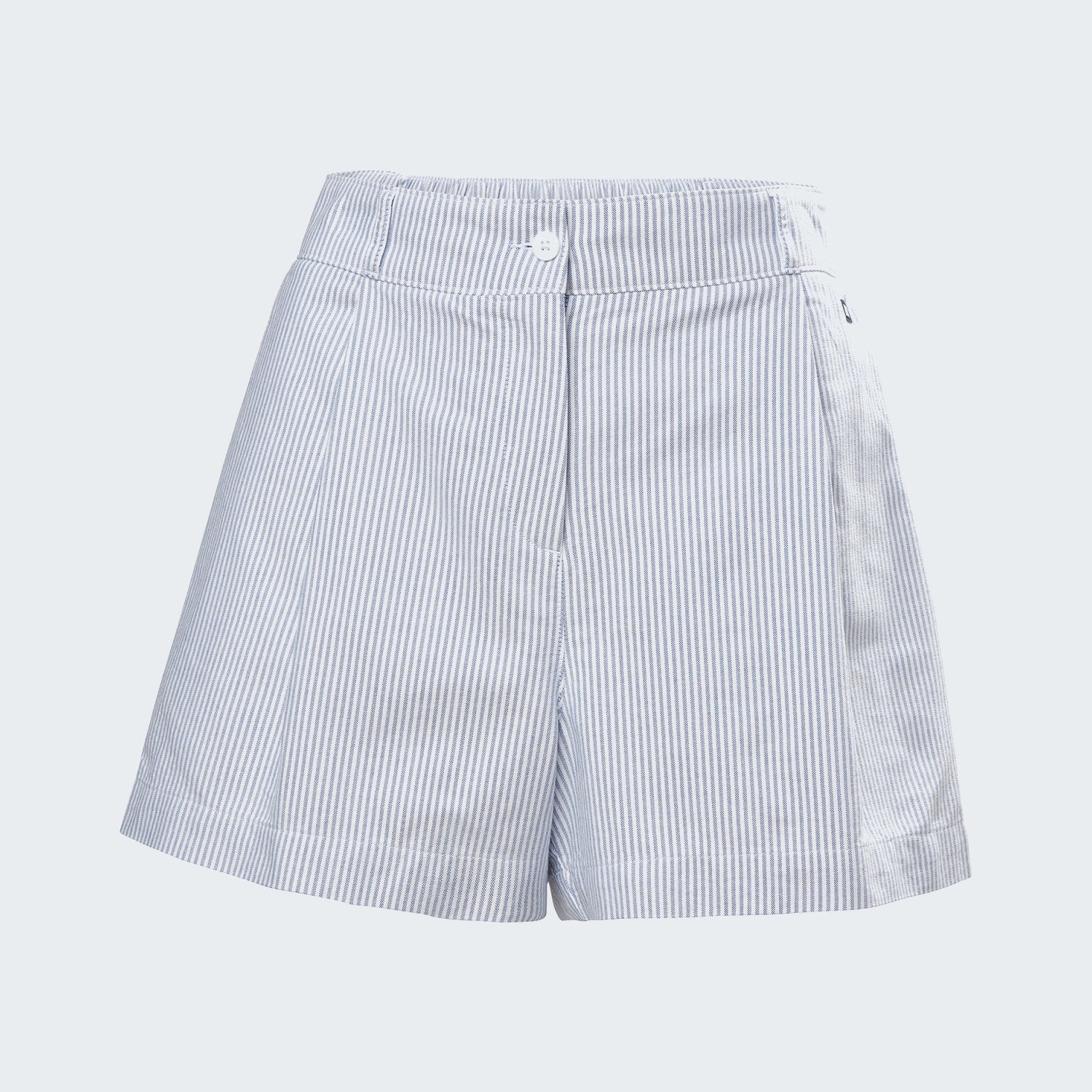 627 - Bright Blue/White Stripe