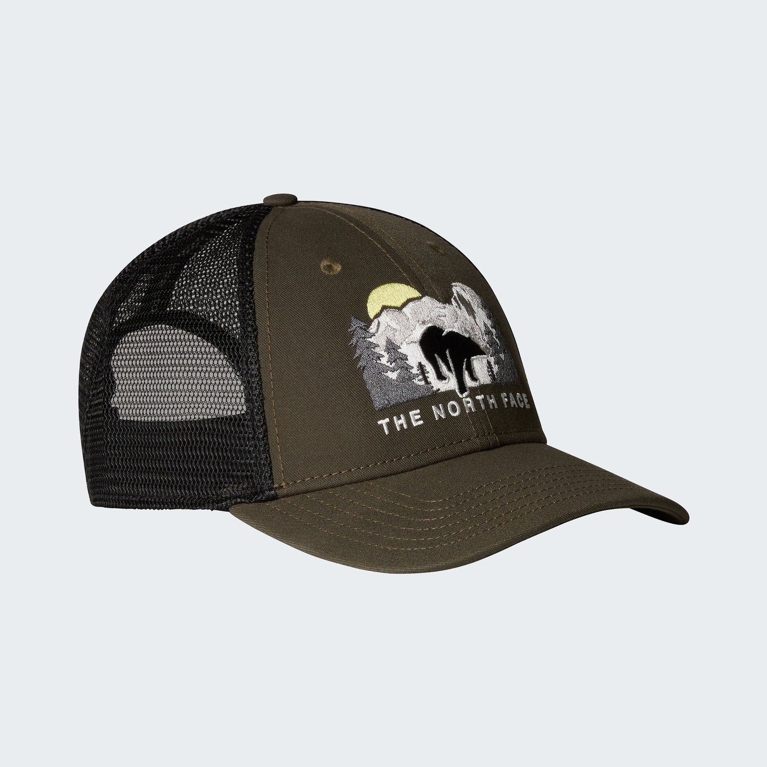 New Taupe Green/Bear Graphic