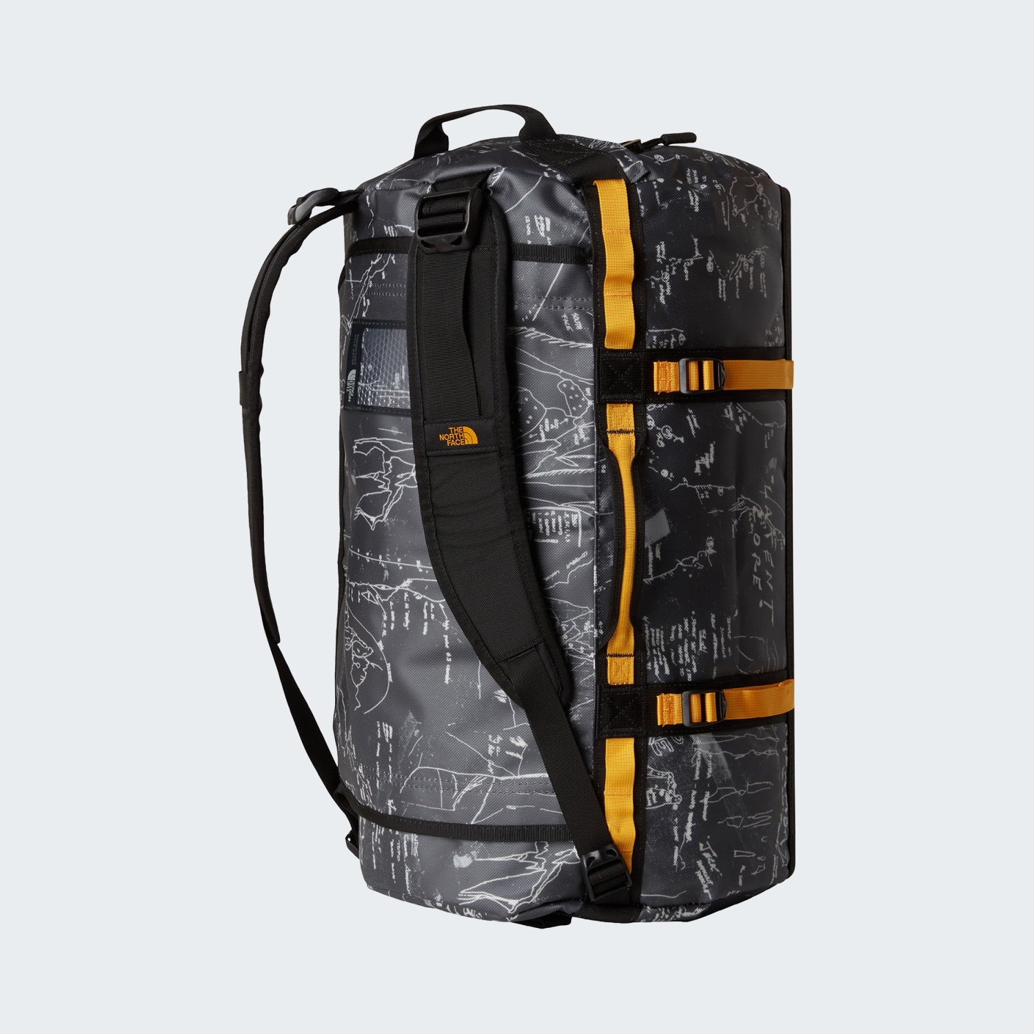 Anthracite Grey Conrad Topos Print/Summit Gold