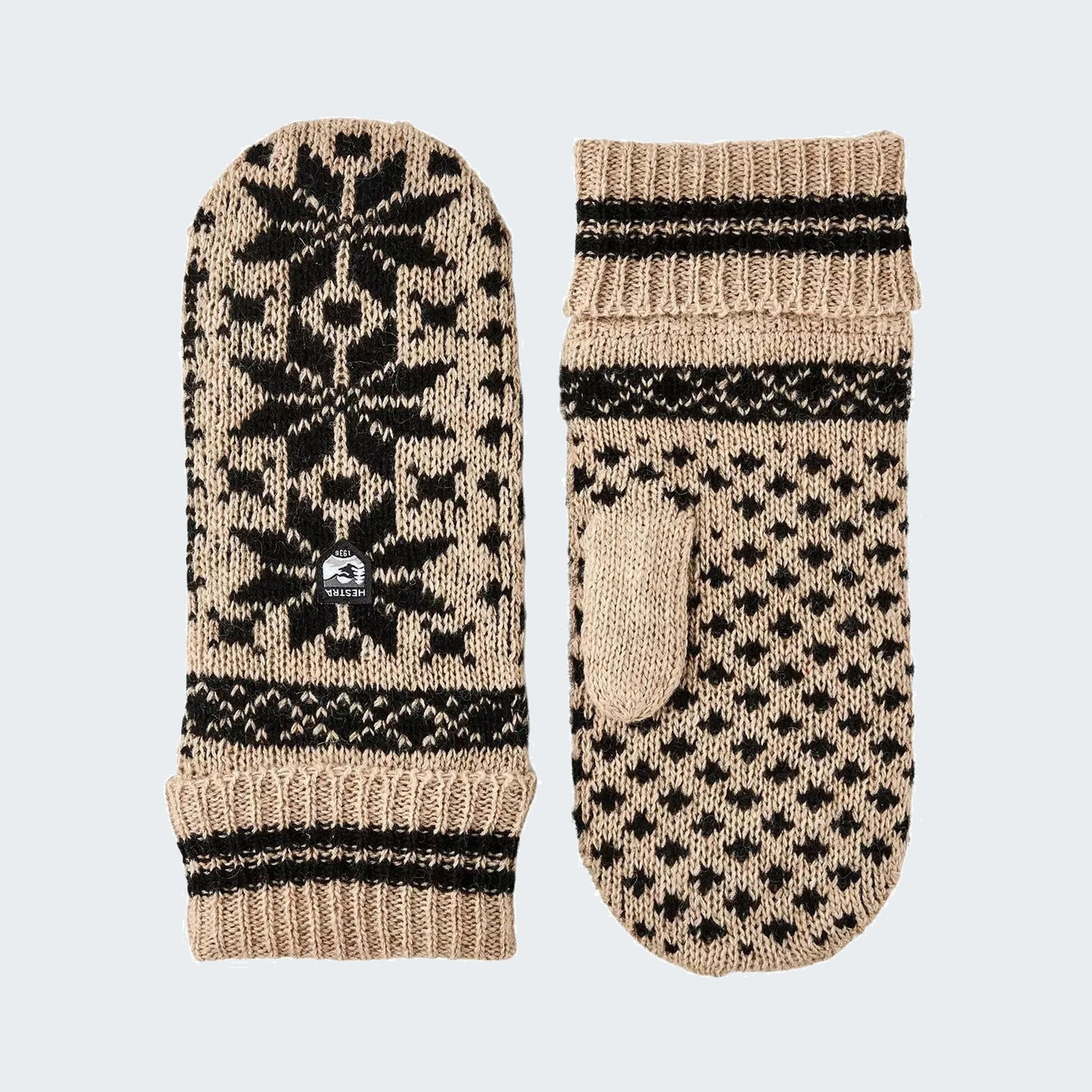 Navy & Natural brown