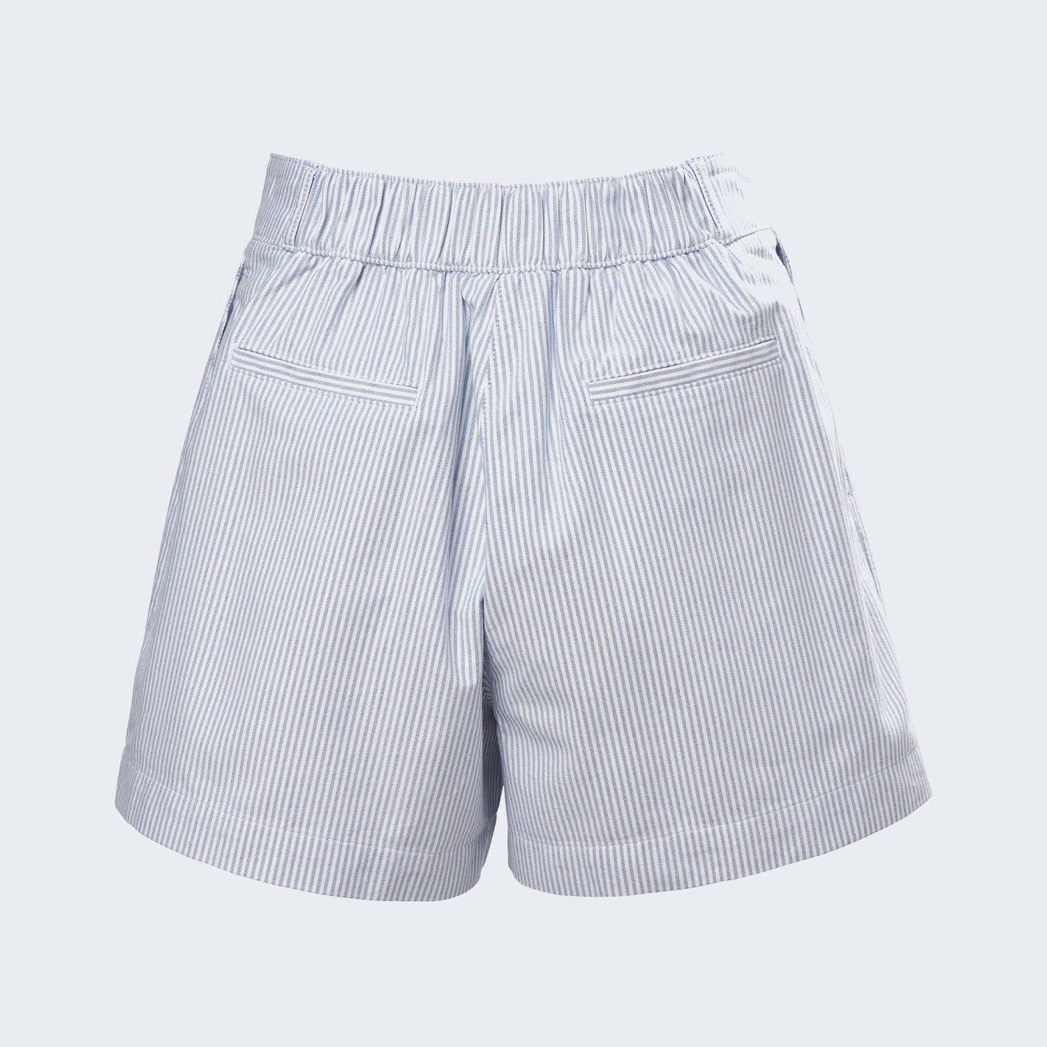 627 - Bright Blue/White Stripe