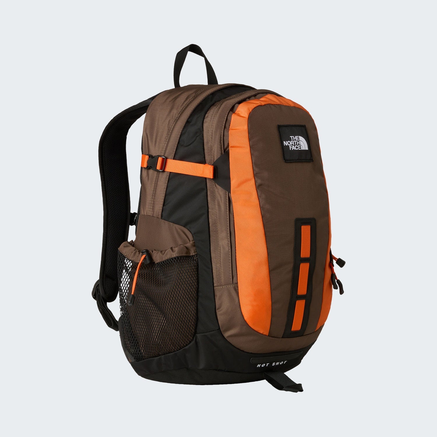 Smokey Brown/TNF Black/Solar Flare