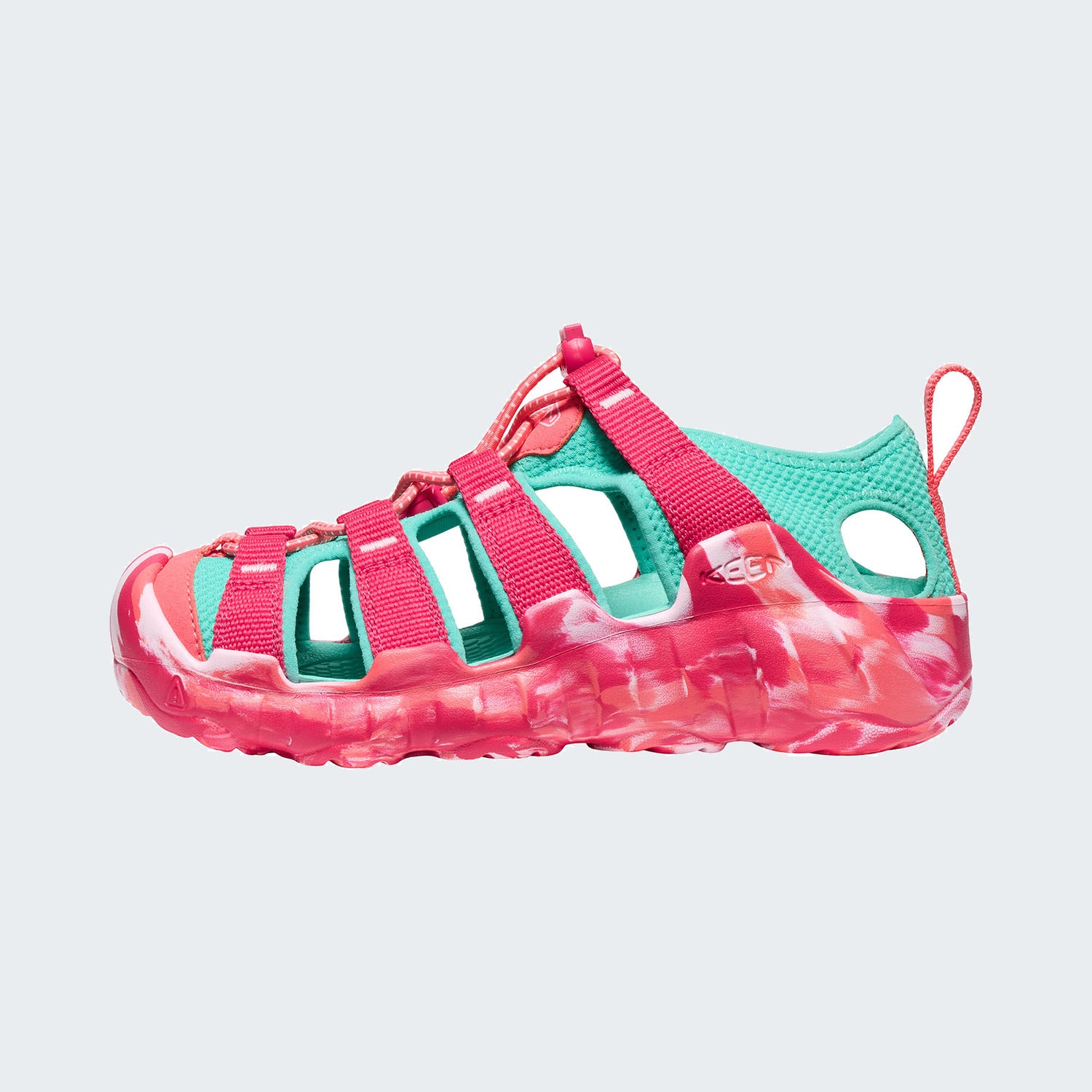 Raspberry/Pool Blue
