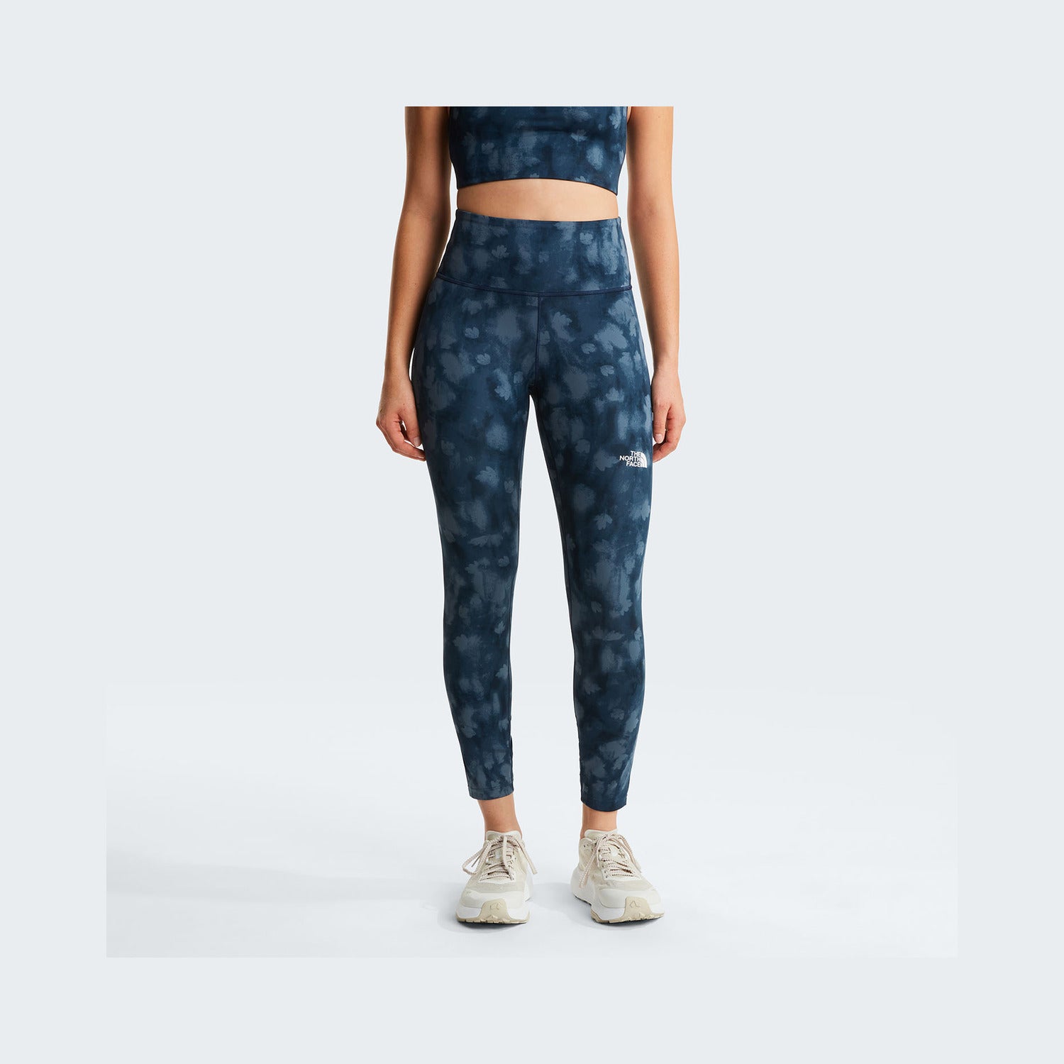 Summit Navy Diffused Nature Print