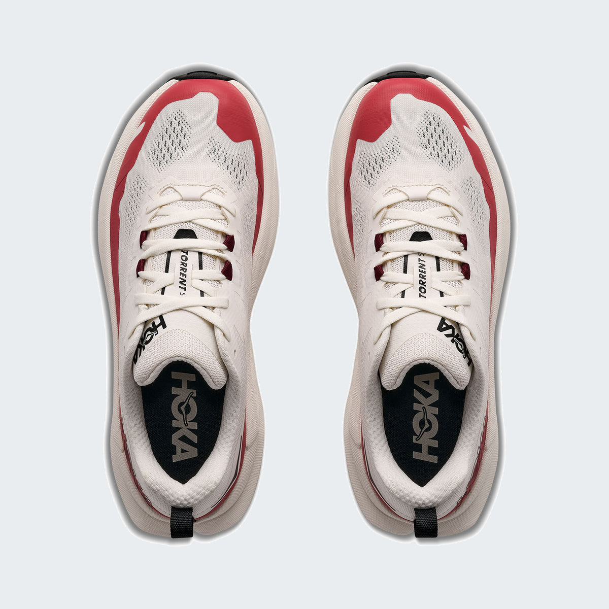 Alabaster/Burnt Red