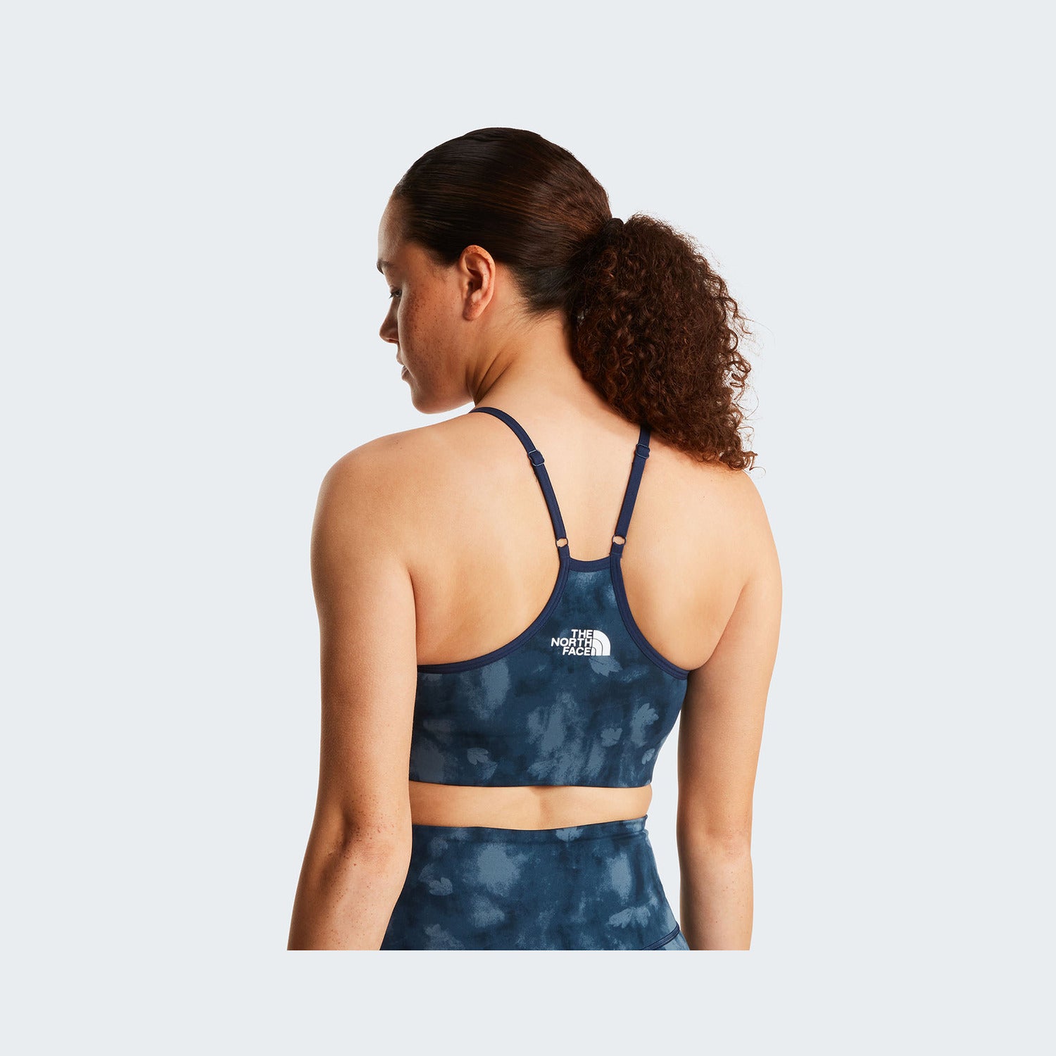 Summit Navy Diffused Nature Print