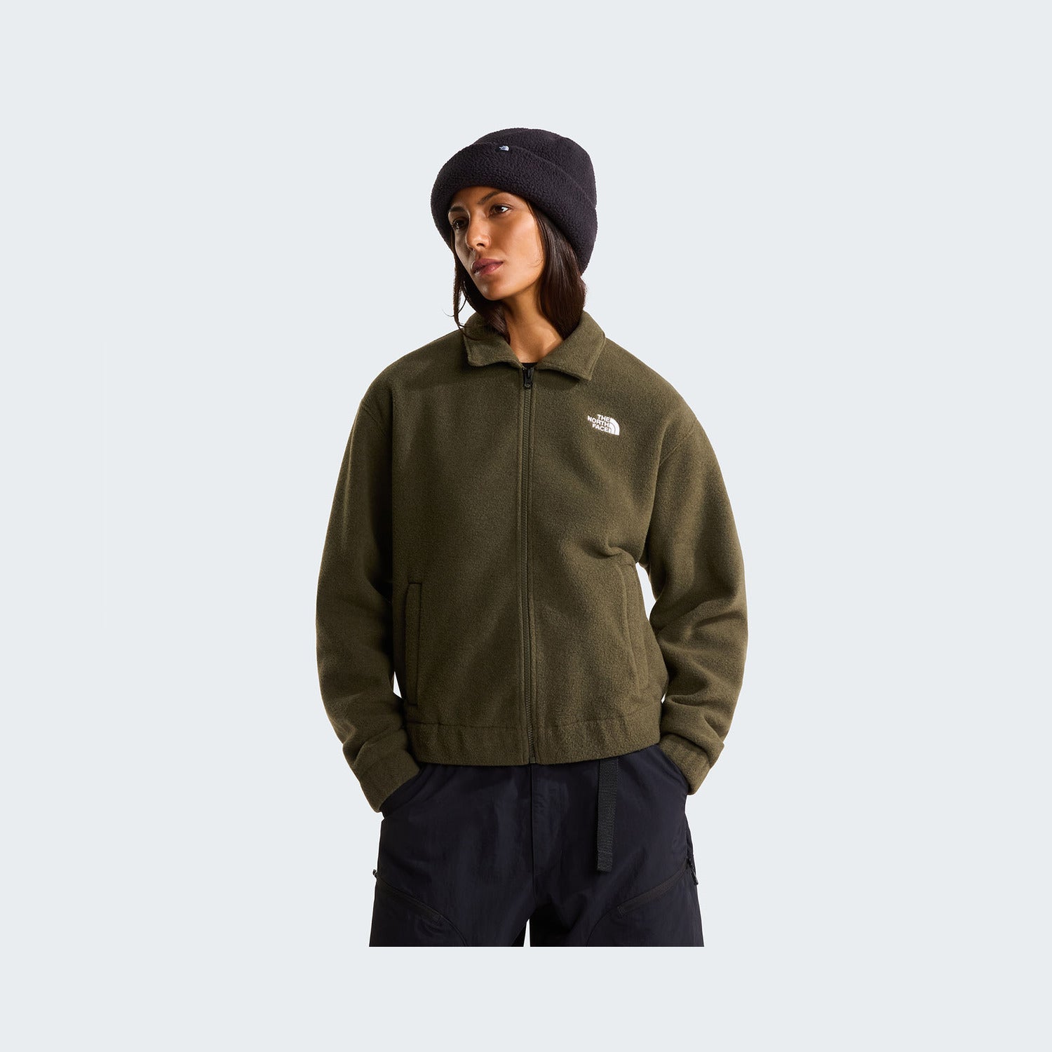 New Taupe Green Black Heather