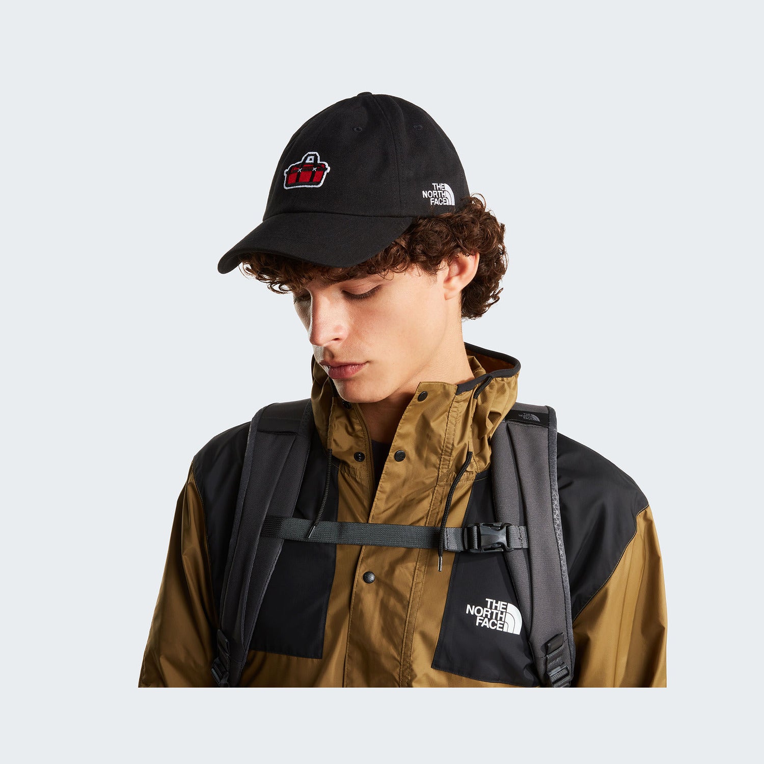 TNF Black/Base Camp Patch