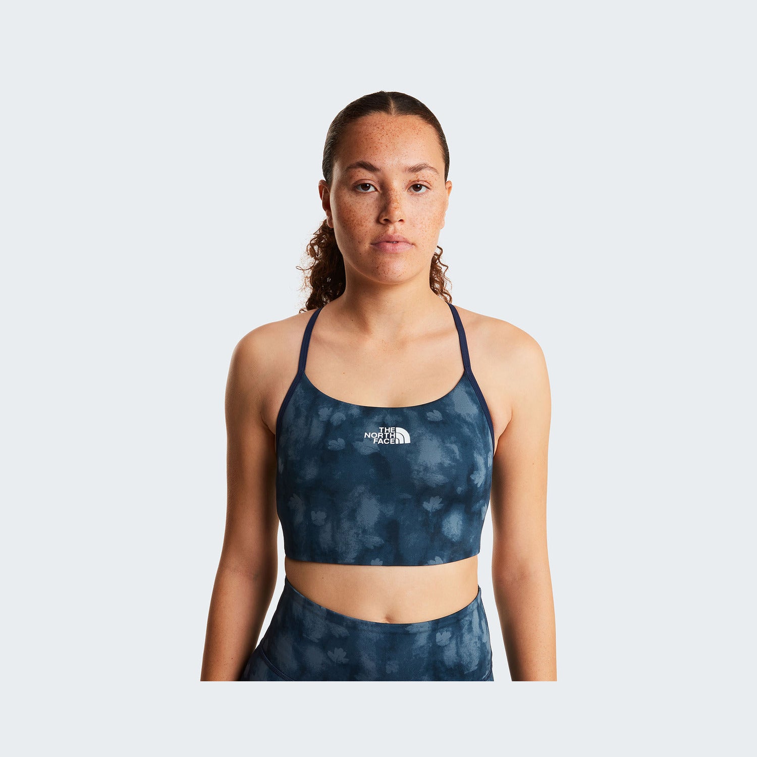 Summit Navy Diffused Nature Print