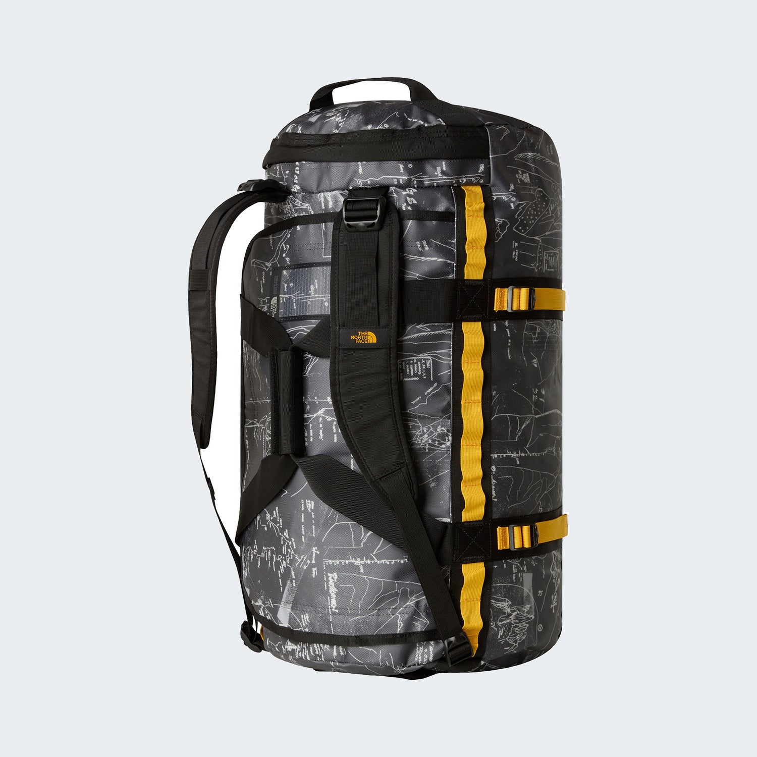 Anthracite Grey Conrad Topos Print/Summit Gold
