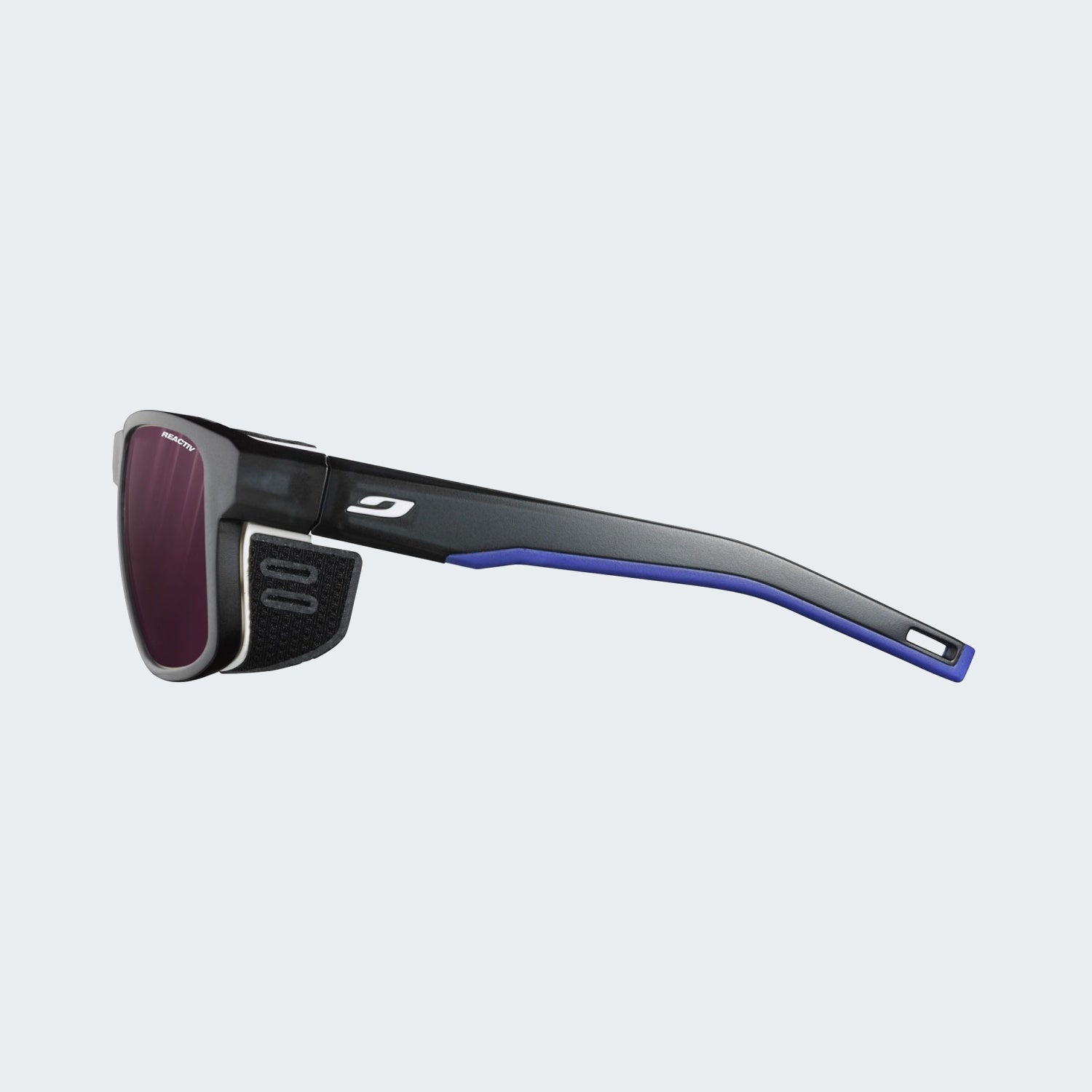 Black Translucent / Blue / White