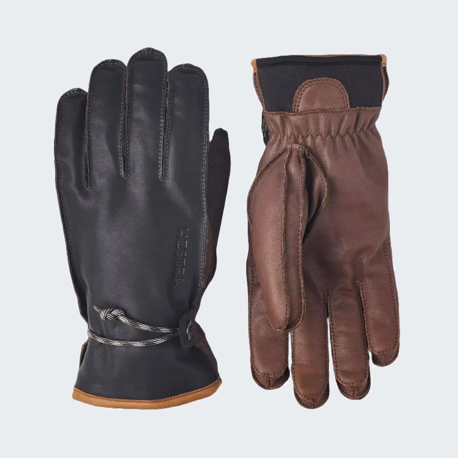 Navy & Brown