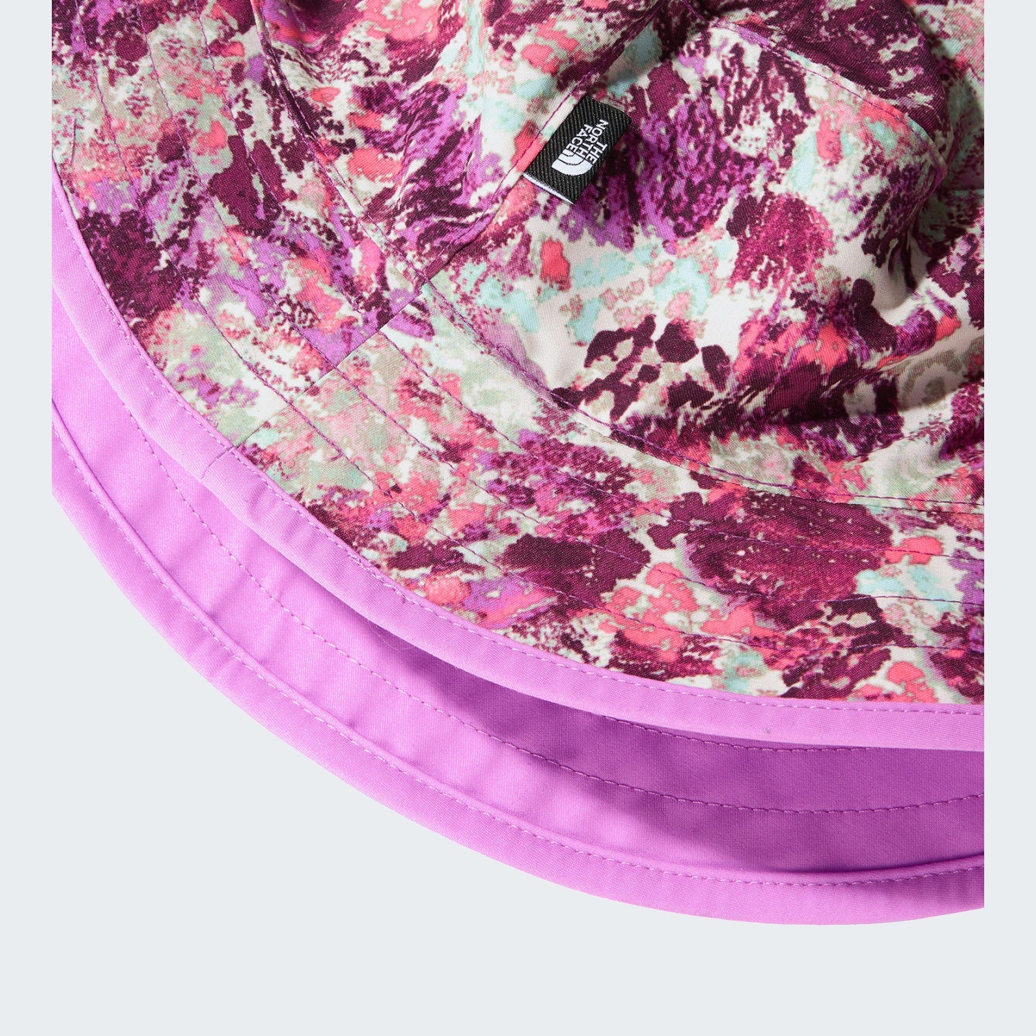 Violet Crocus Maze Floral Print-Violet Crocus