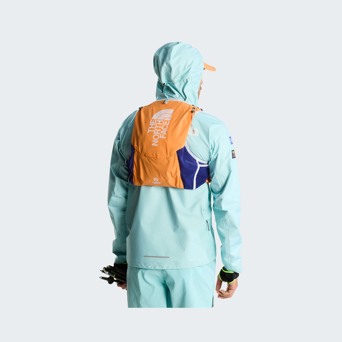 Papaya/Bold Blue