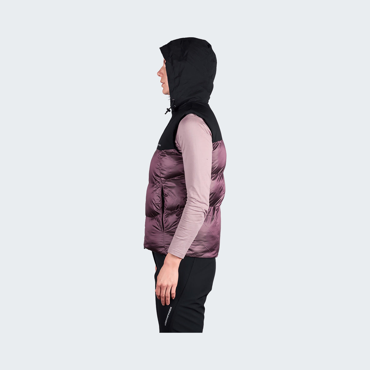 671 - Plum  Black
