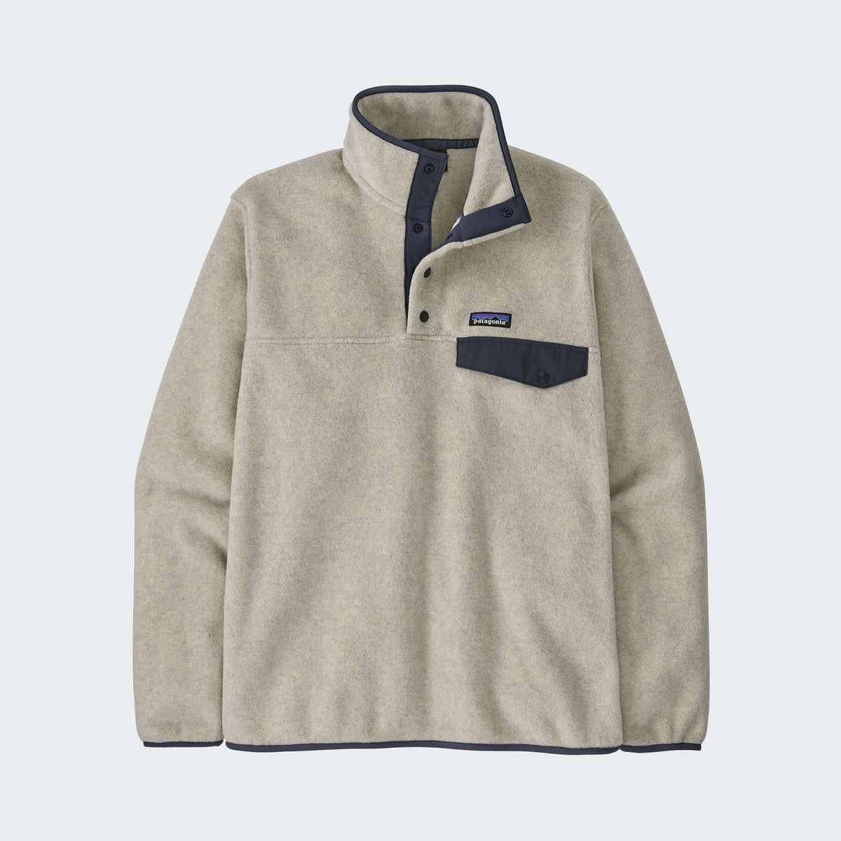 Oatmeal Heather w/New Navy