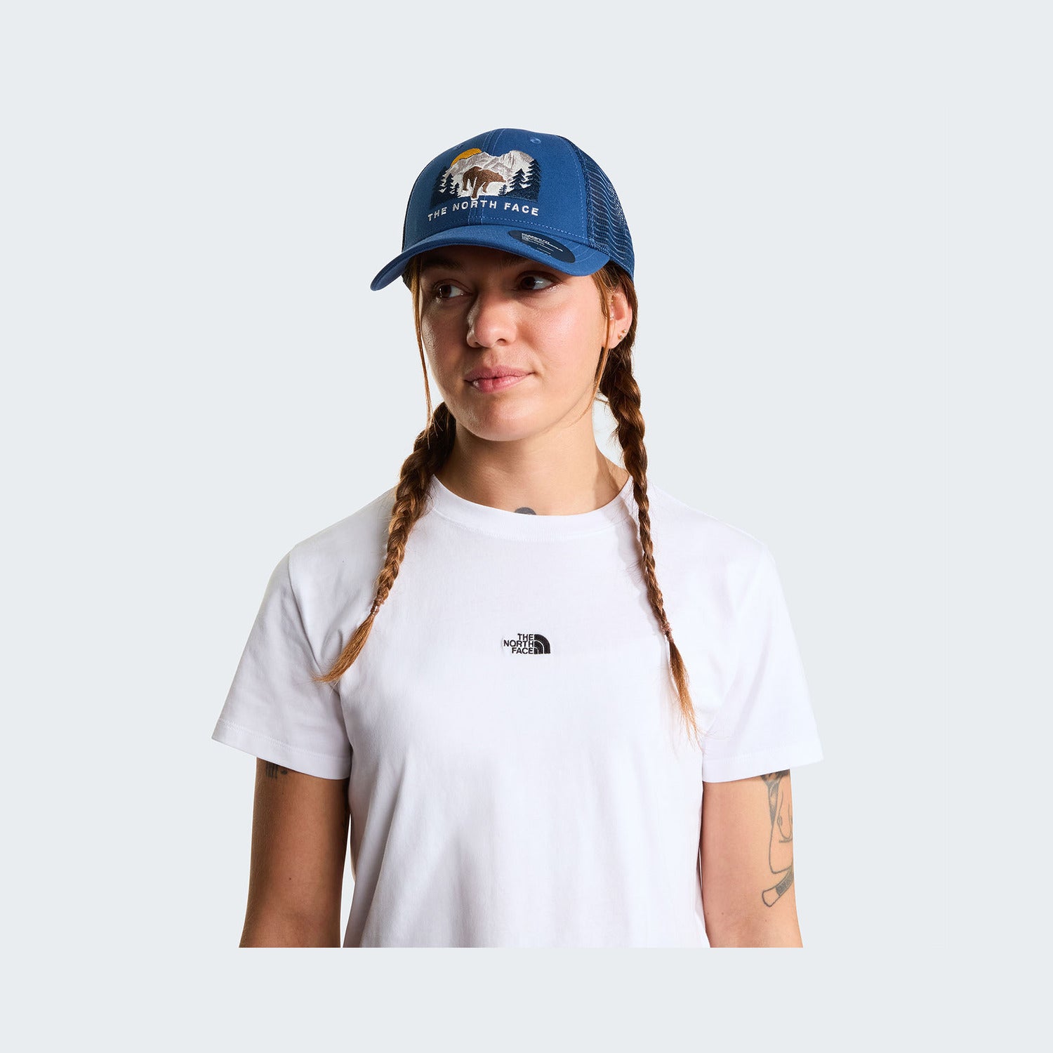 Shady Blue/Bear Graphic