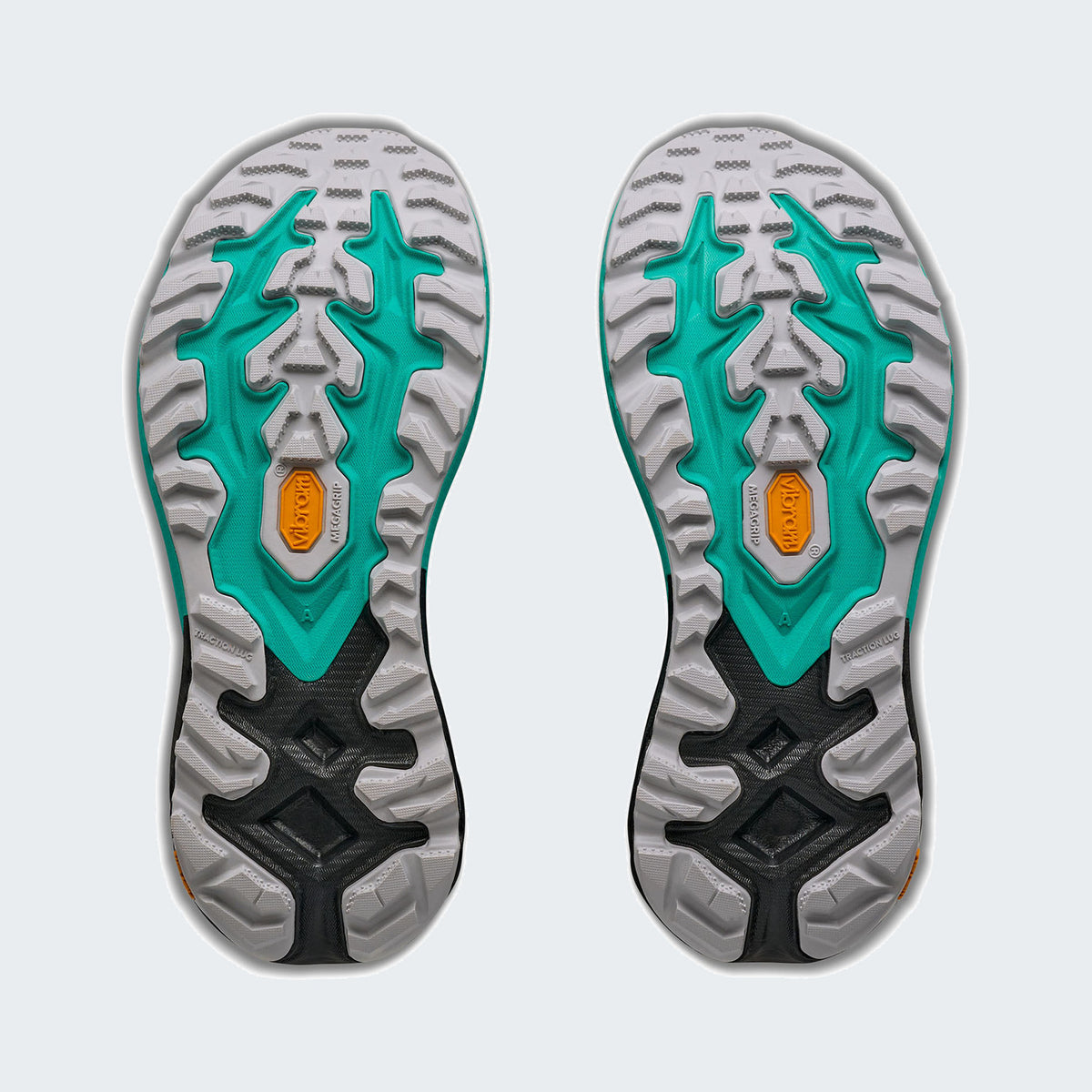 Black/Electric Aqua