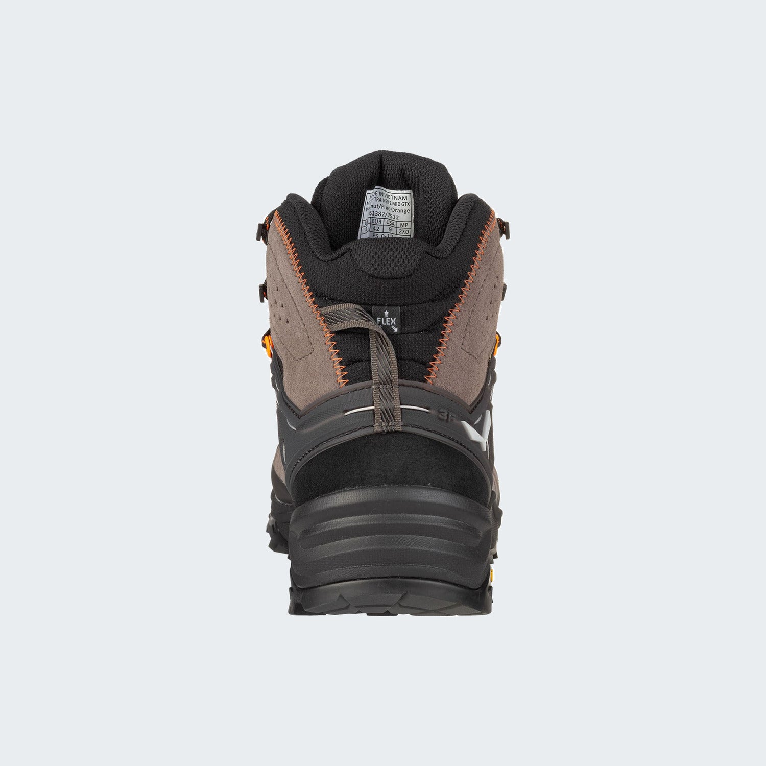 Wallnut/Fluo Orange