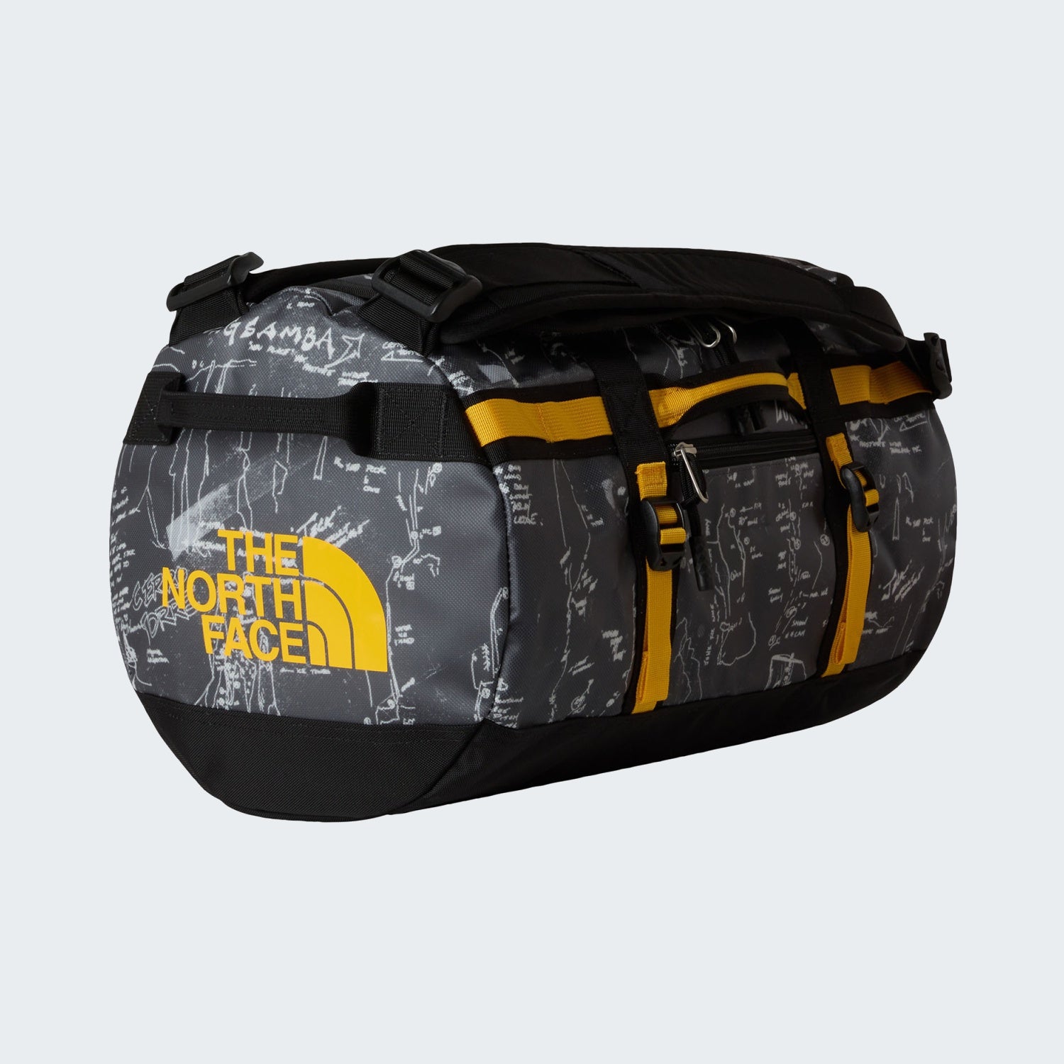 Anthracite Grey Conrad Topos Print/Summit Gold