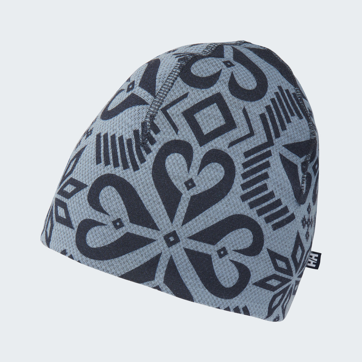597 - Navy Nordic Rose Aop