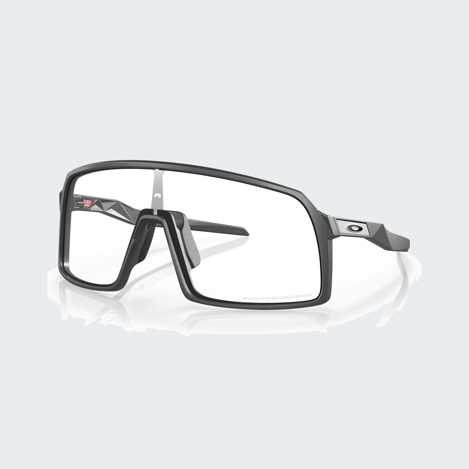 Matte Carbon / Clear To Black Iridium Photochromic
