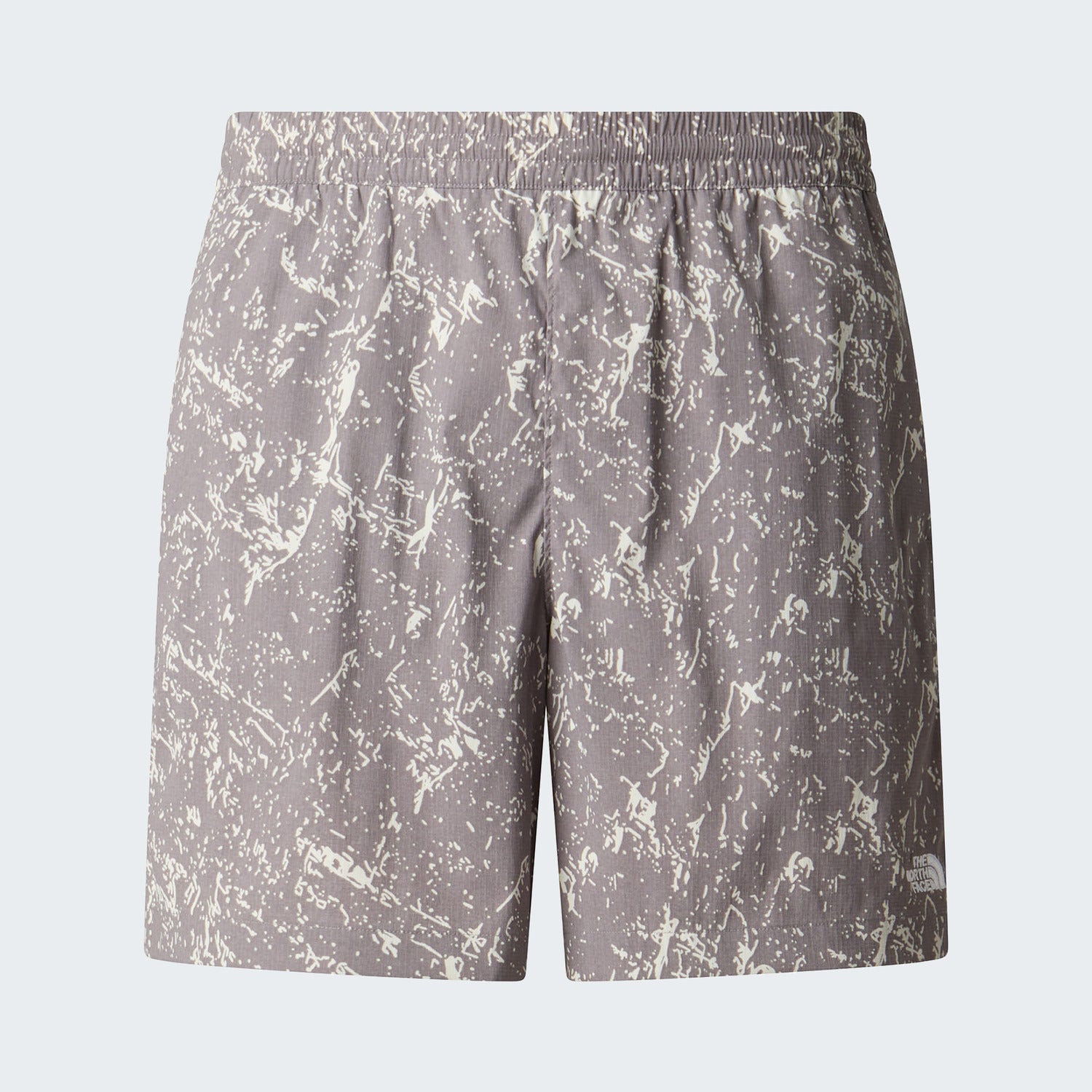 Transcendent Grey Rock Texture Print