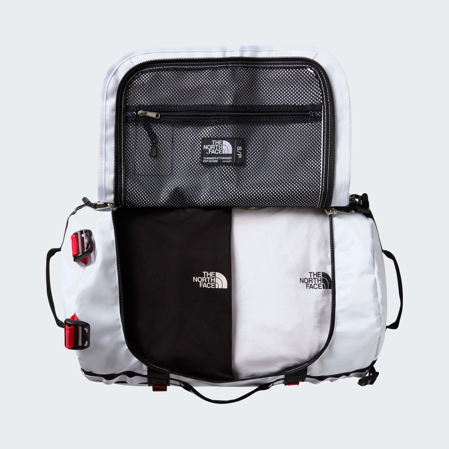TNF White/TNF Black/Elevation Red