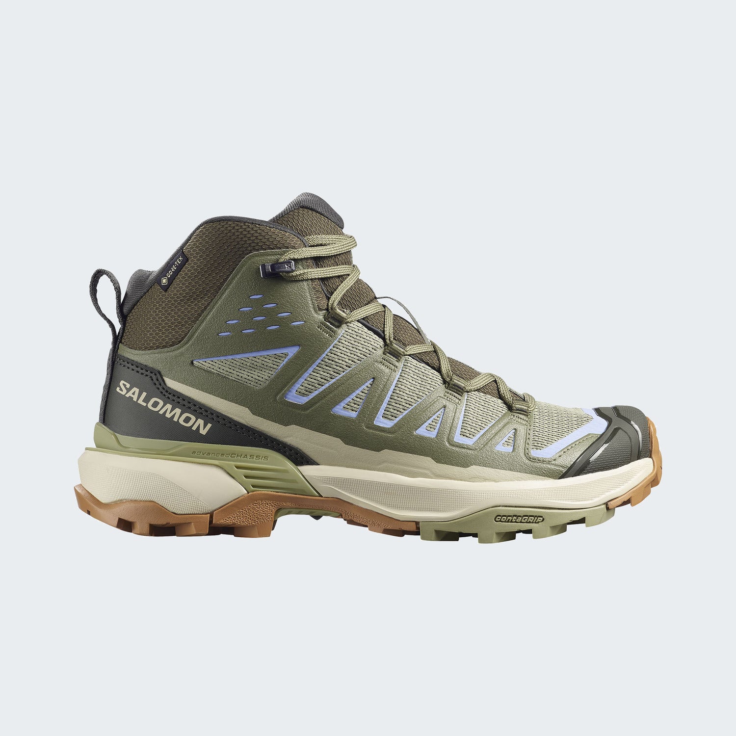 Tea/Deep Lichen Green/Brunnera Blue